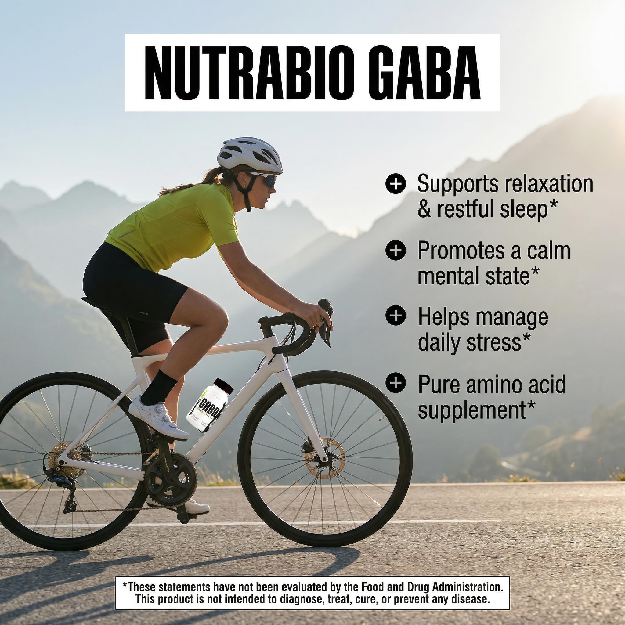 NutraBio 100% Pure GABA Supplement (Gamma-Aminobutyric Acid), 500mg - May Help with Healthy Sleep and Relaxation, 90 Capsules - Image 7