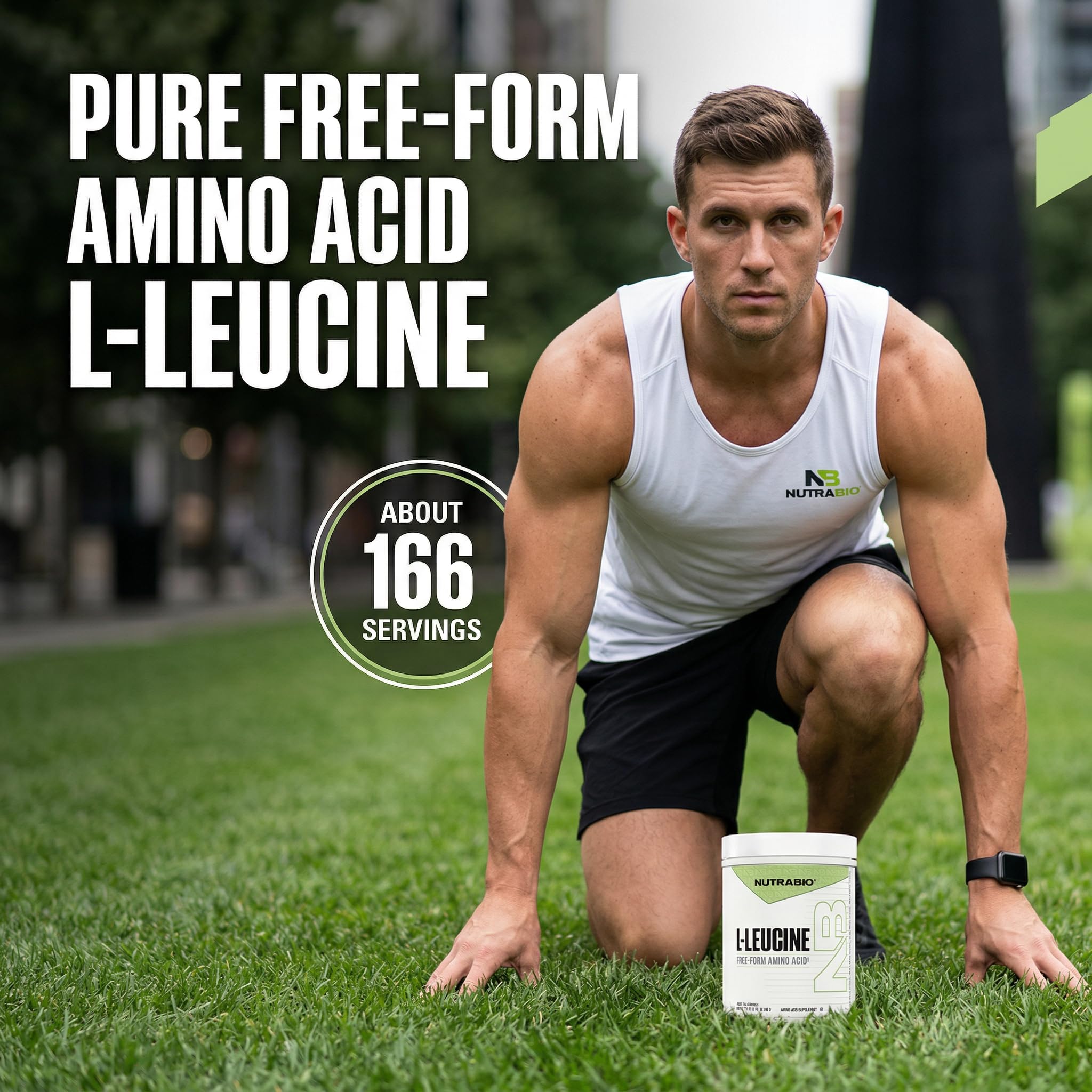 NutraBio 100% Pure L-Leucine - Muscle Recovery and Support - Naturally Fermented Free Form Amino Acid - Vegan, Non-GMO, Gluten Free - (500 Grams) - Image 4