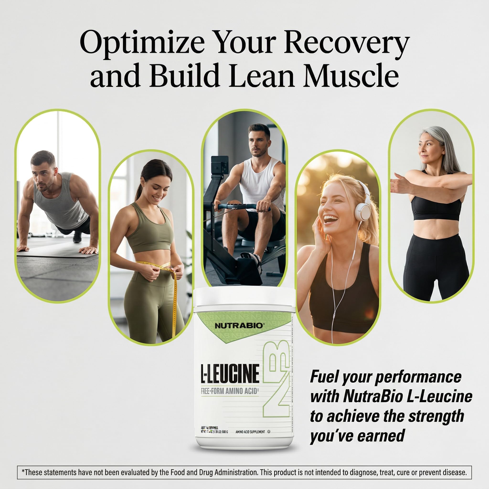 NutraBio 100% Pure L-Leucine - Muscle Recovery and Support - Naturally Fermented Free Form Amino Acid - Vegan, Non-GMO, Gluten Free - (500 Grams) - Image 8