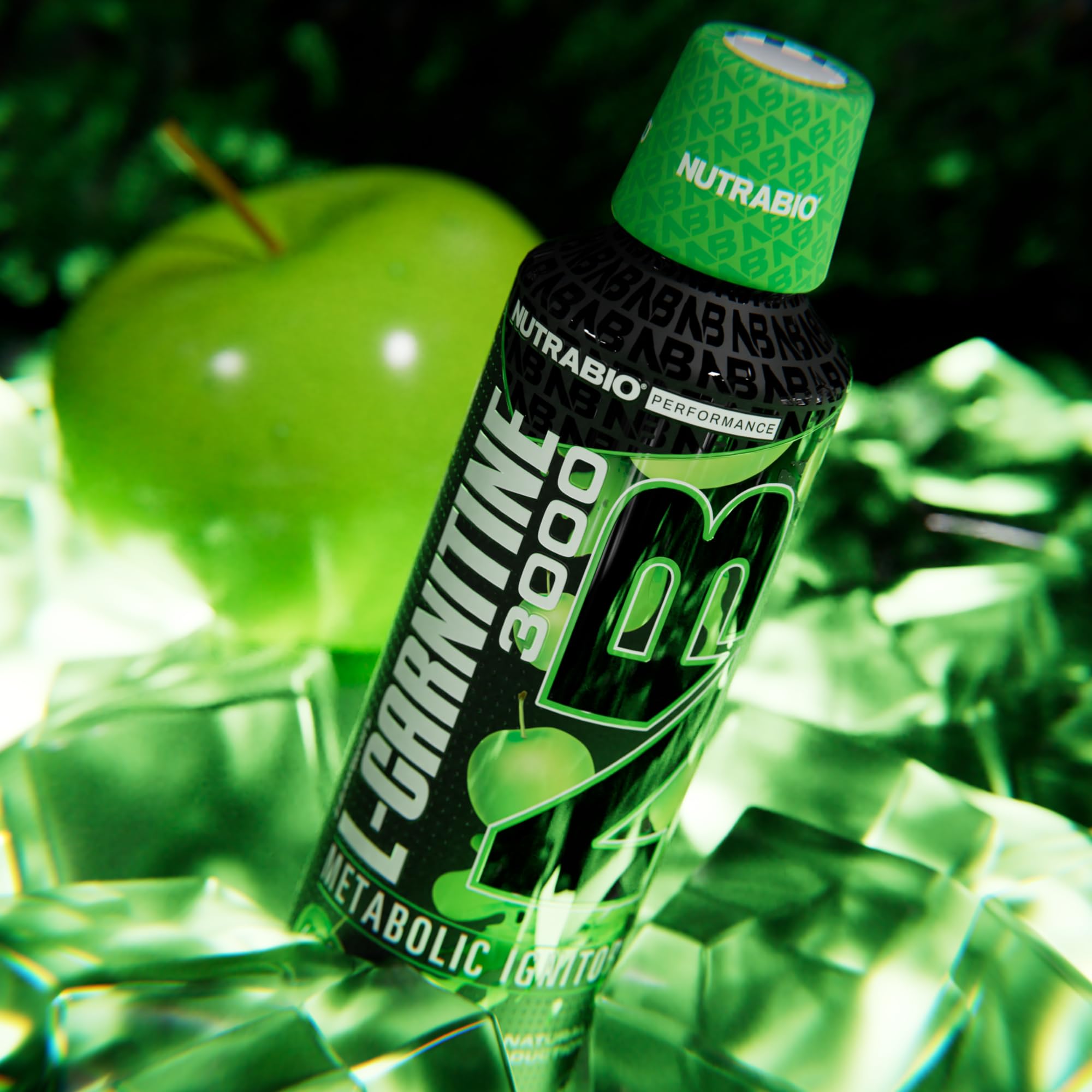 NutraBio – L-Carnitine Liquid Shots – 3000mg, (Green Apple) – 10mg of Vitamin B-5 – Zero Carbs & Sugars – Energy Production – Muscle Recovery - Image 6