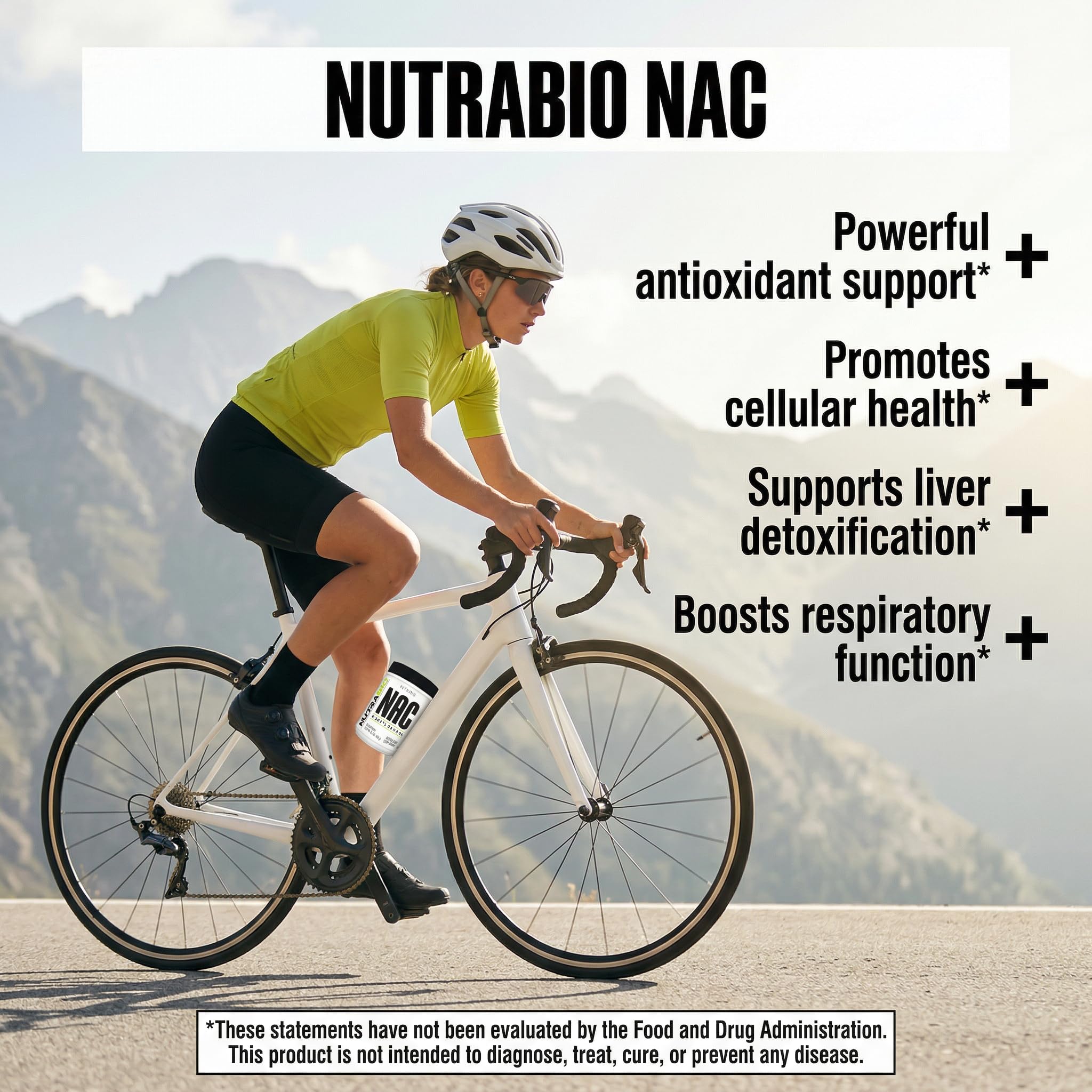 NutraBio N-Acetyl Cysteine Supplement (NAC) - 150 Grams Powder, 600mg Serving - Powerful Anti-Oxidant - Immune Support - No Fillers - Non-GMO - Gluten Free - Image 6