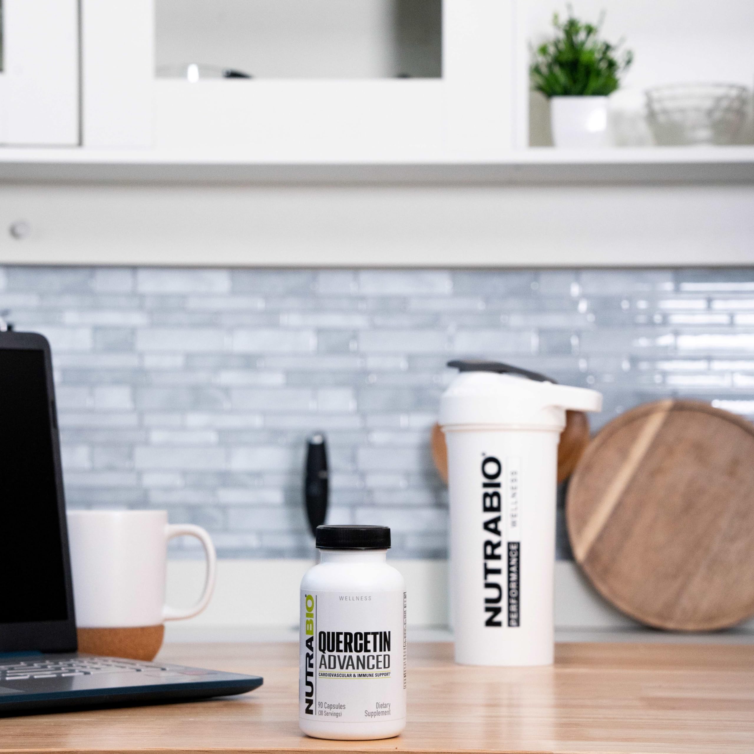 NutraBio Quercetin Advanced with Added Vitamin C and Bromelain - Potent Antioxidant - 90 Capsules - Dietary Supplement - Image 5