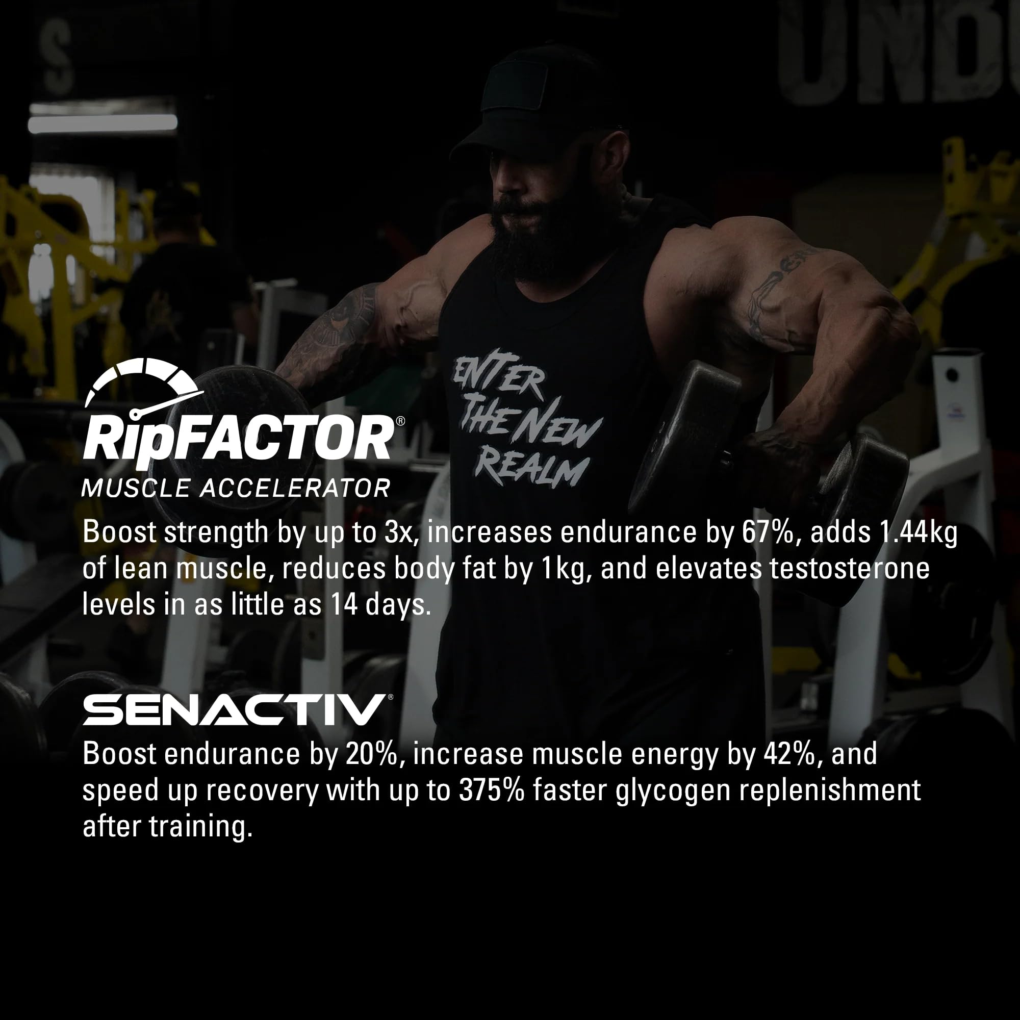 NutraBio Unbound BYLD - Natural Muscle Builder for Men, Support Muscle Growth, Recovery, and Strength - 30 Servings - 60 Capsules - Image 5