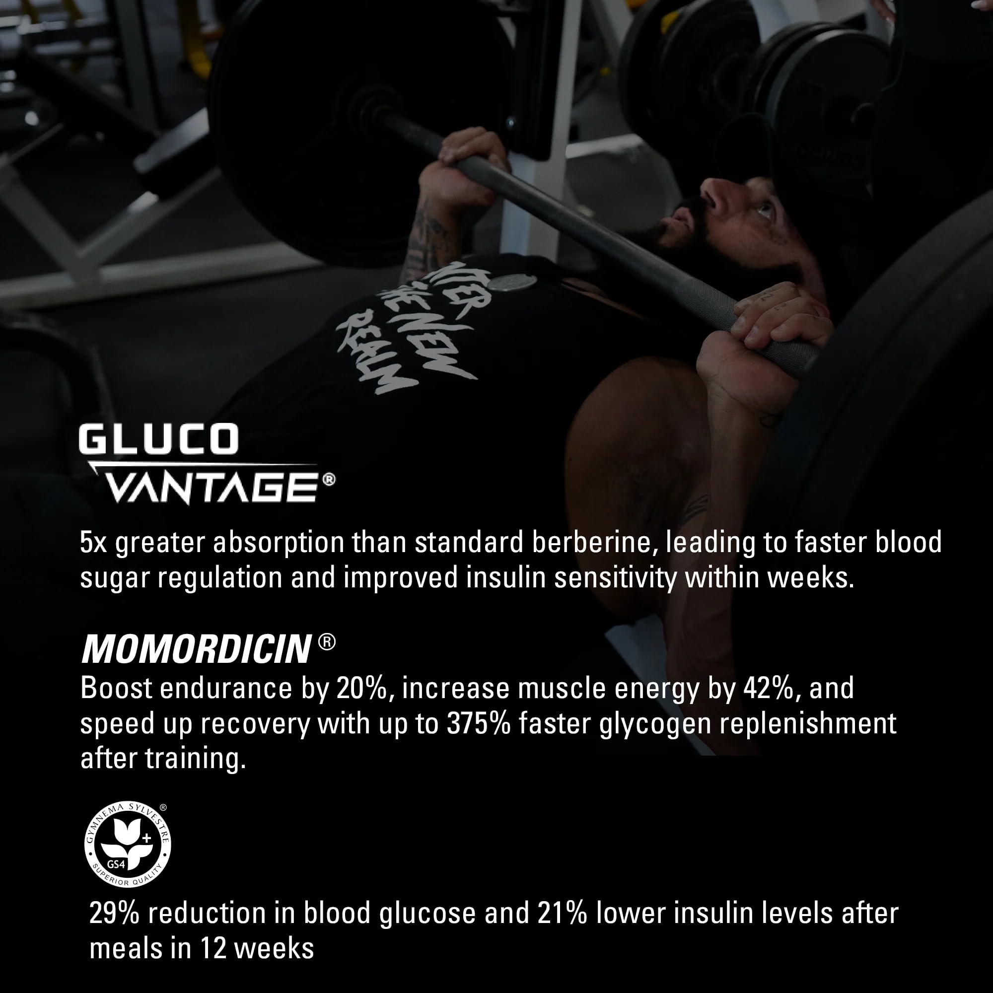 Nutrabio Unbound GDA Supplements - Glucose Disposal Agent - Blood Sugar Support Supplement - 30 Servings - 180 Capsules - Image 5