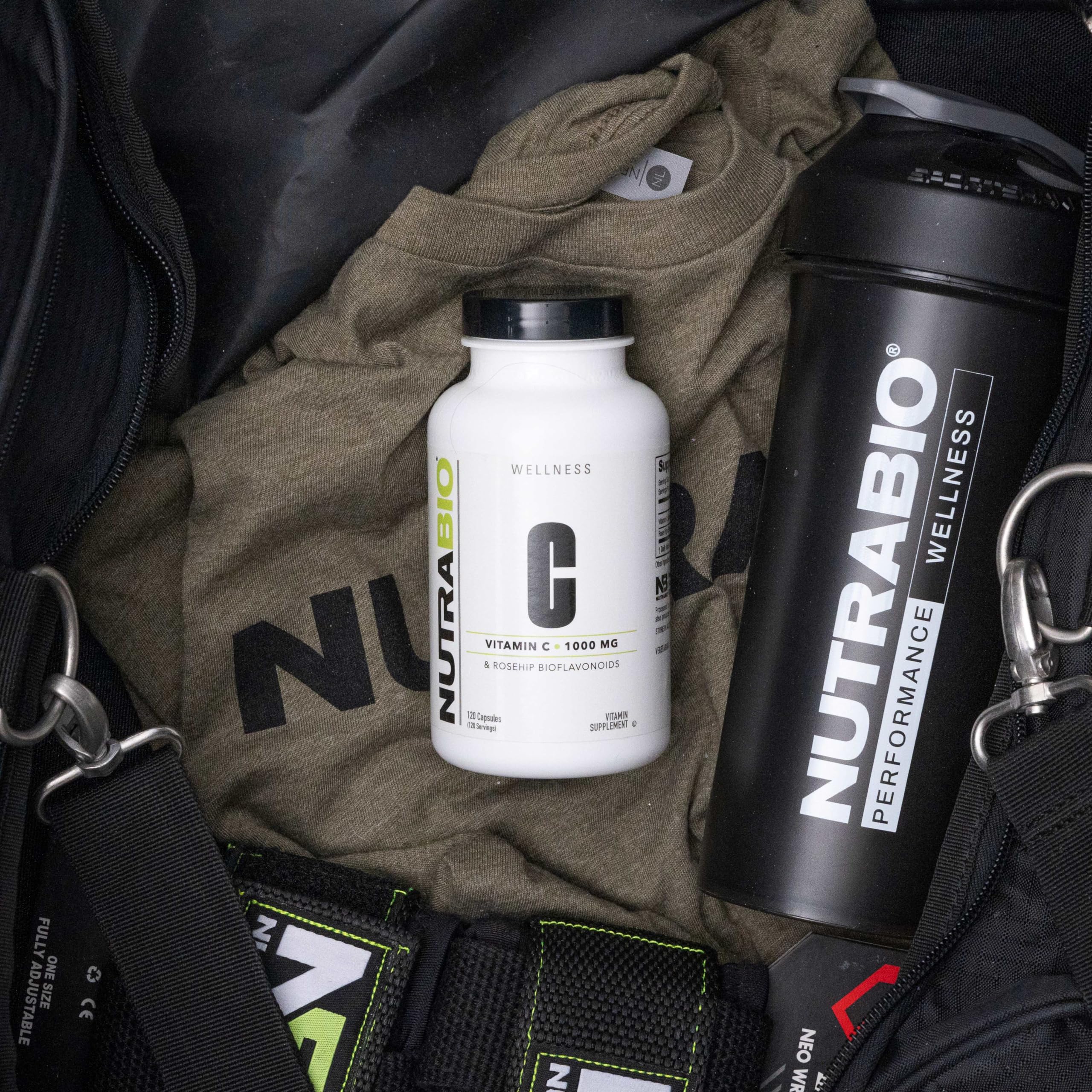 NutraBio Vitamin C with Rose Hips - Supports Healthy Bones, Teeth and Gums, Immune Function - No Fillers or Excipients - (120 Capsules, 1000mg of Vitamin C per Capsule) - Image 6